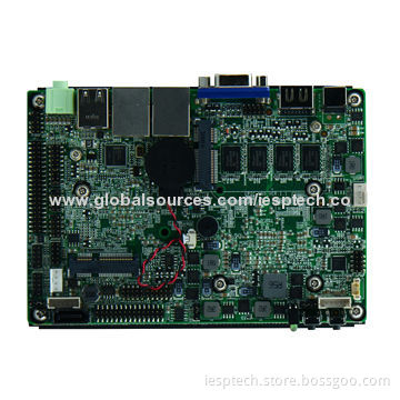 3.5" Embedded board computer, Onboard 2GB DDR3 & C1037 CPU, 6 x COM, 2 x GLAN, VGA, HDMI, 12V DC IN